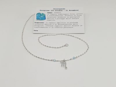 SCORPIONE - Topazio, Girocollo per Lei SCORPIONE - Topazio, Girocollo per Lei