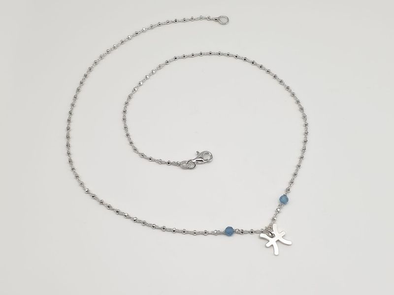 PESCI - Acquamarina, Girocollo per Lei