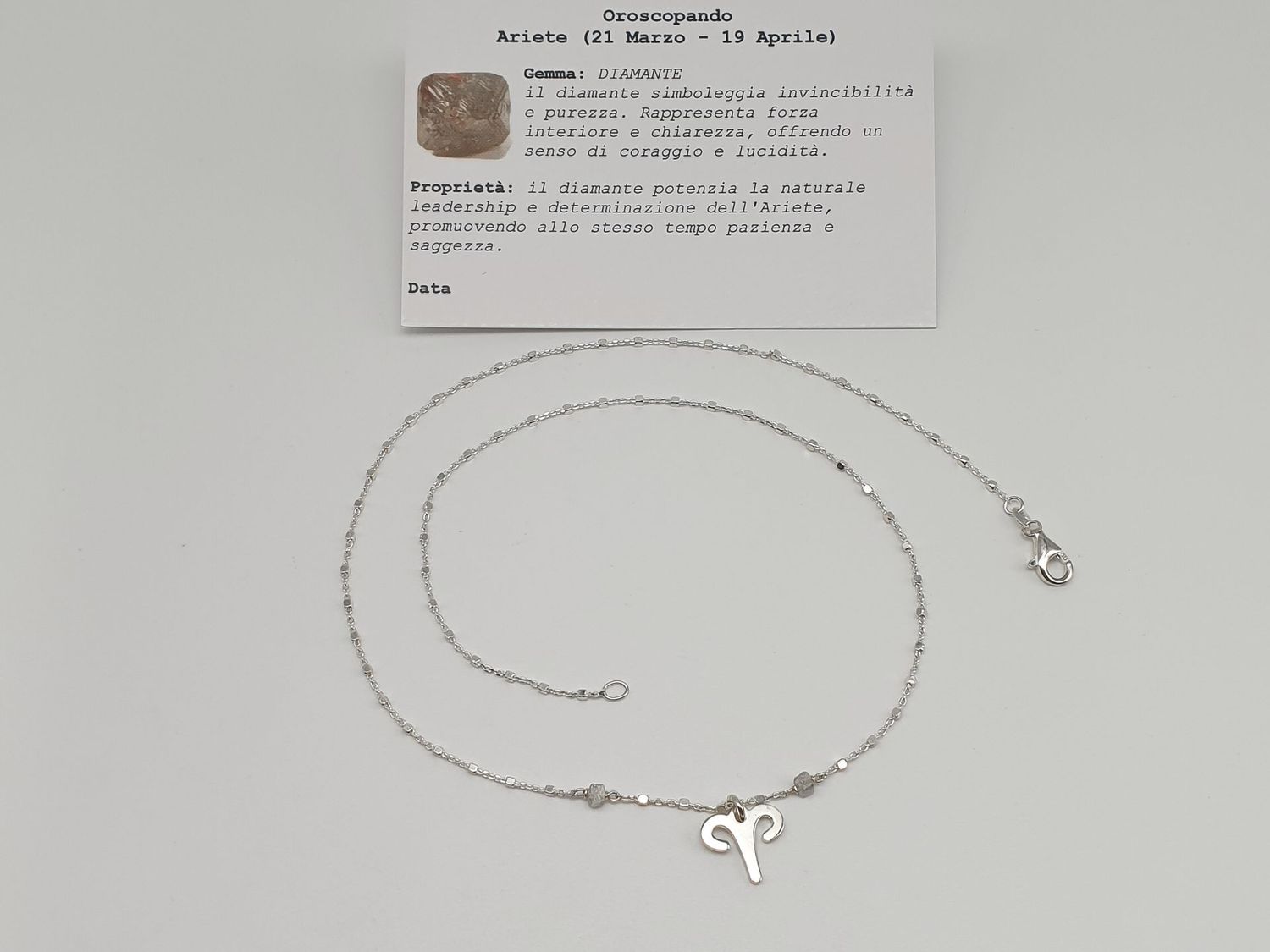 ARIETE - Diamante, Girocollo per Lei ARIETE - Diamante, Girocollo per Lei