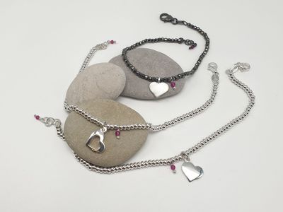 Bracciale CUORE in  Argento 925/000
