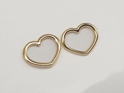 Orecchini Fil di Cuore in oro 9 ct.