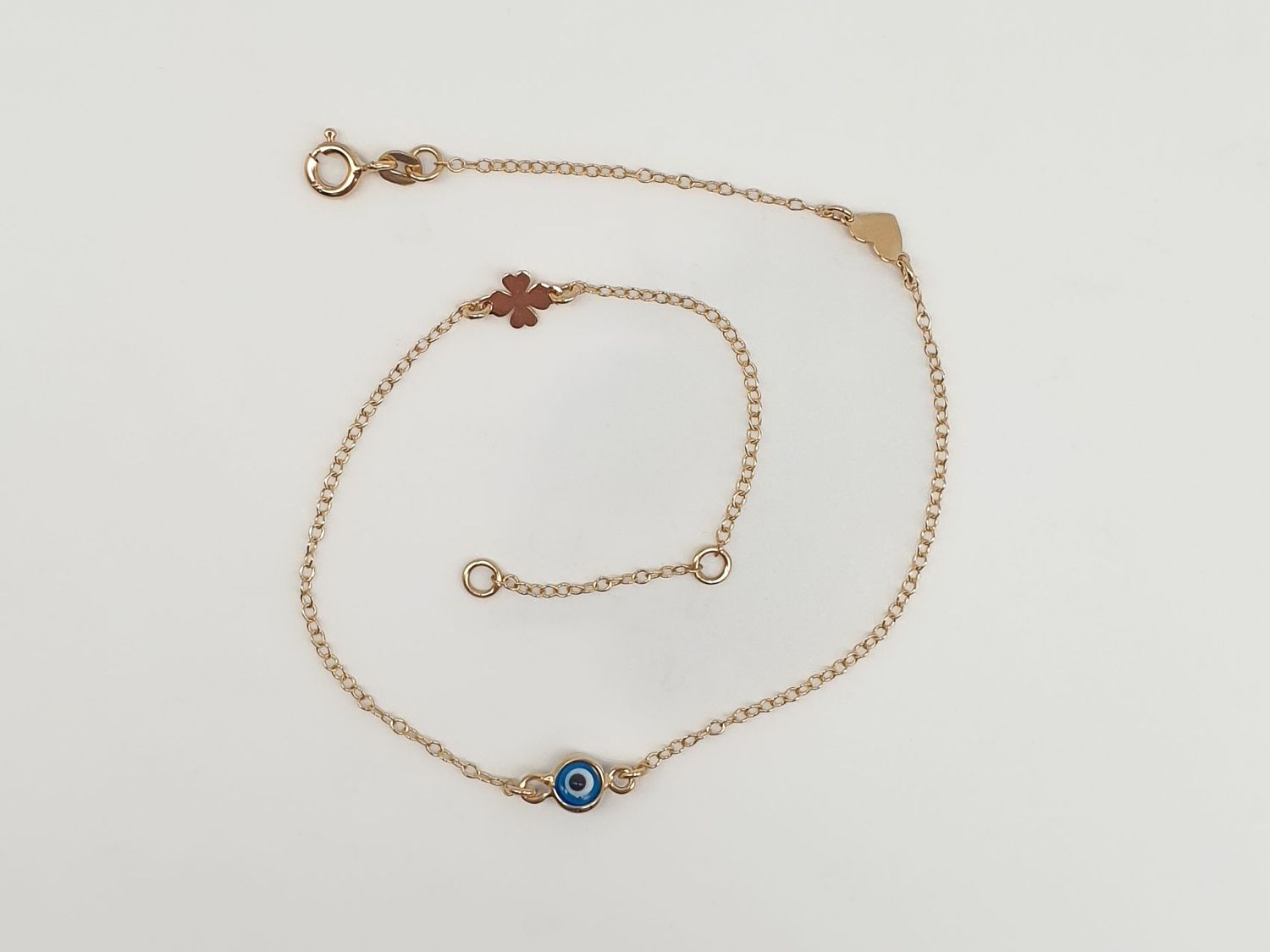 Cavigliera Occhio Portafortuna in Oro Cavigliera Occhio Portafortuna in Oro