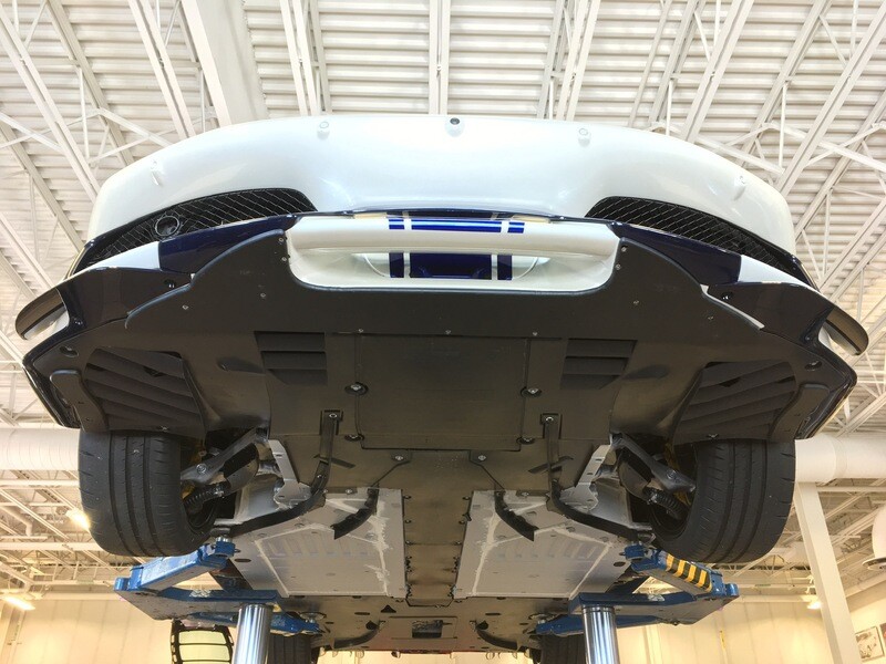 Ferrari Pista Skid Guard
