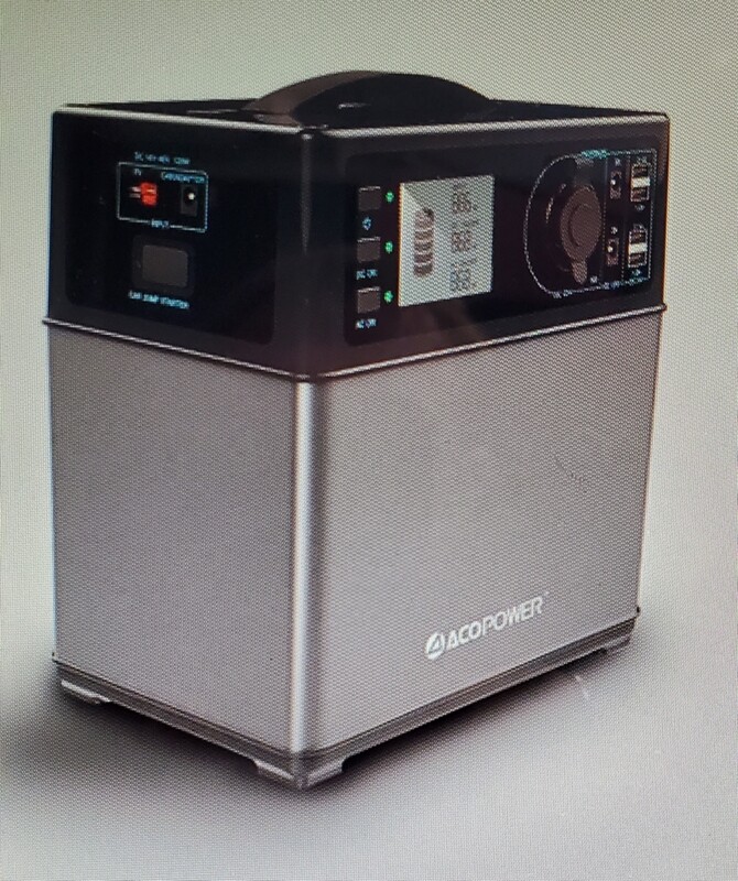 ACOPOWER 400Wh Portable SOLAR Generator