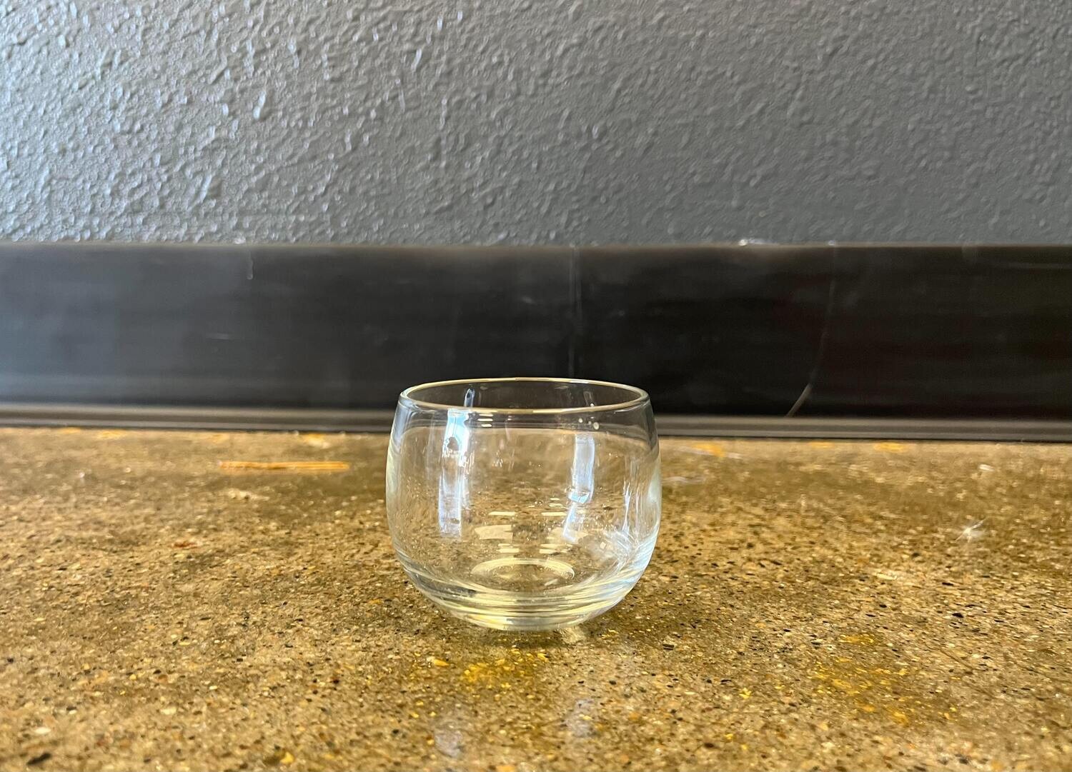Small Clear Bulb Vase