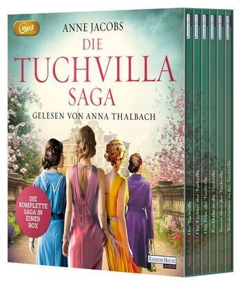 Anne Jacobs:  Die Tuchvilla-Saga