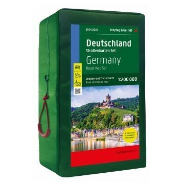 Deutschland, Straßenkarten-Set 1:200.000, 2024/2025