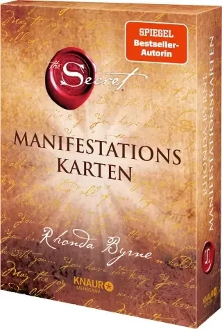 Rhonda Byrne:  The Secret Manifestationskarten