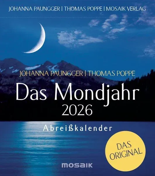 Paungger Poppe: Das Mondjahr 2026 - Abreißkalender