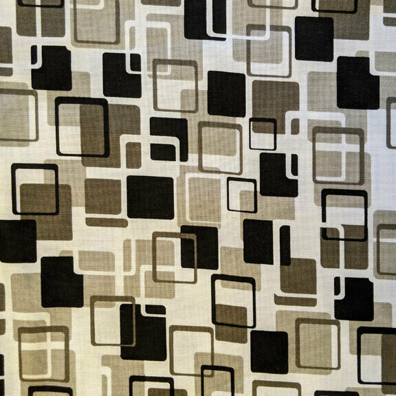 Gray and Black Mod Geometric