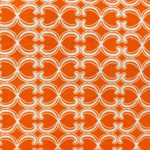 Orange Corduroy