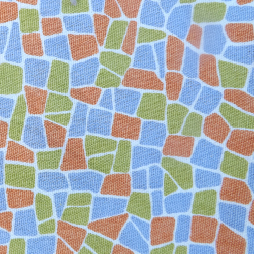 Orange and Teal Pavement