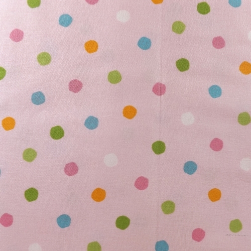 Pale Pink Polka Dots