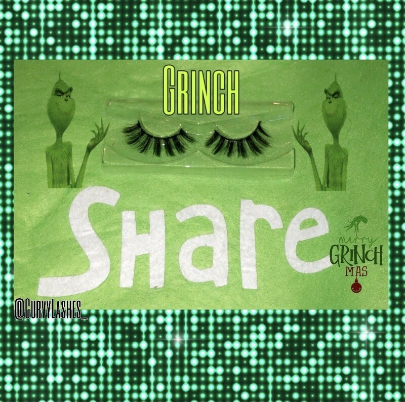 Curvy Lashes” Limited” 
“Grinch” “Snow” “Holiday”