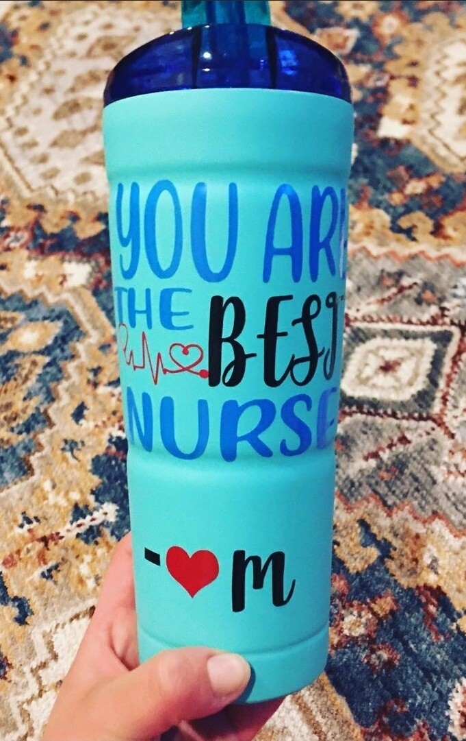 Nurse appreciation tumbler