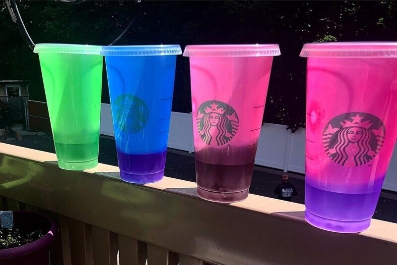 Color changing CCSCCStarbucks cold cup