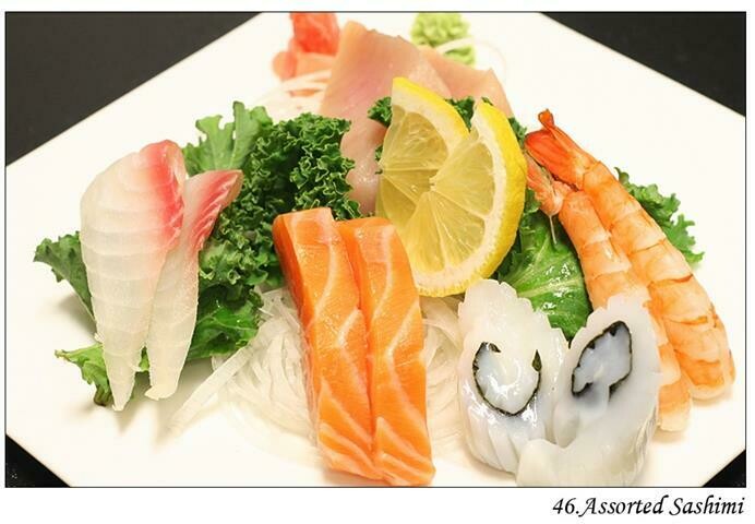 Assorted Sashimi, 10 pcs