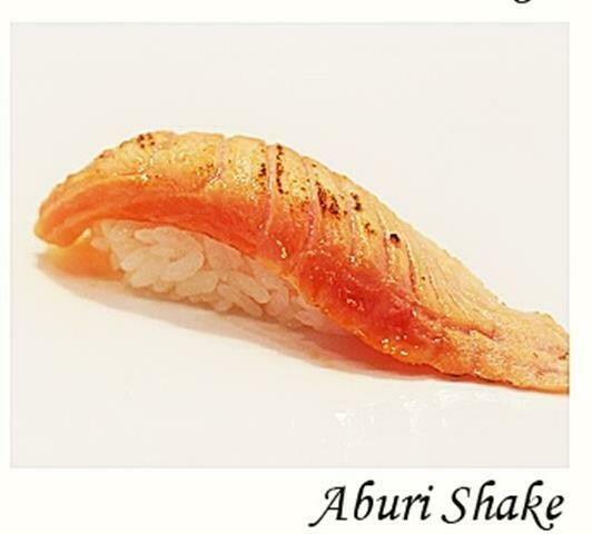 Shake (Salmon) Aburi