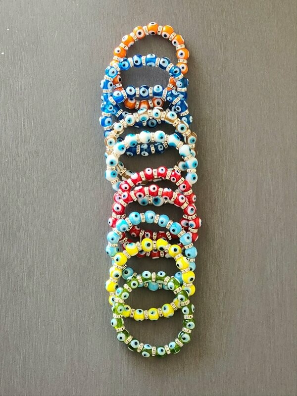 Evil eye bracelet