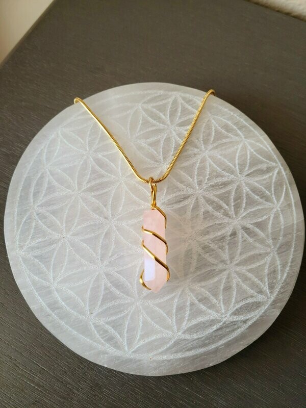 Rose Quartz Pendant