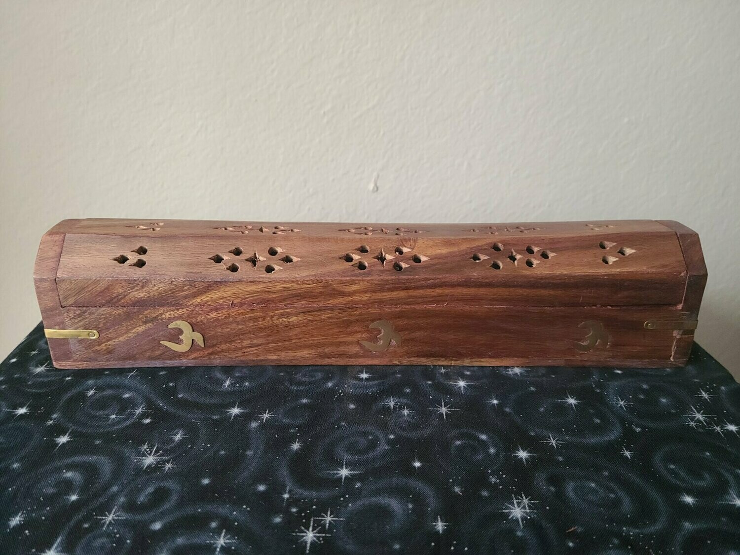 Incense holder coffin