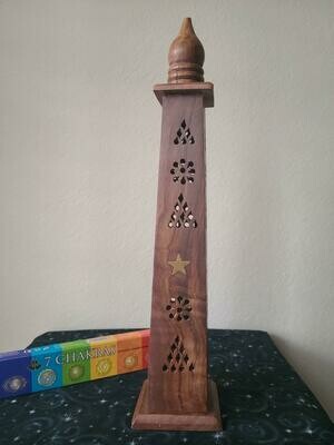 Wood Incense Tower