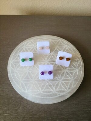 Crystal Stud Earrings