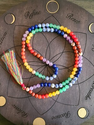 7 Chakra Mala Beads