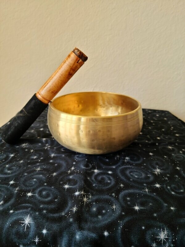 Gold Tibetan Singing bowl