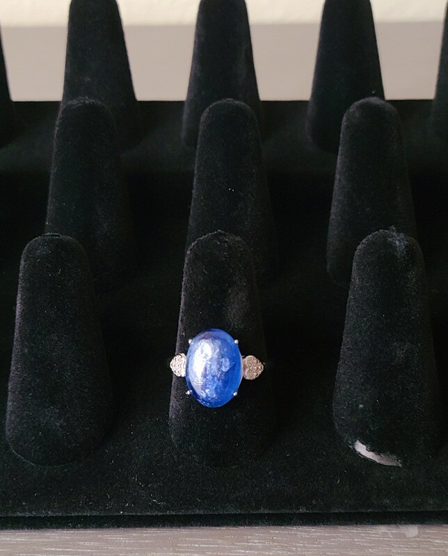 Blue Kyanite ring