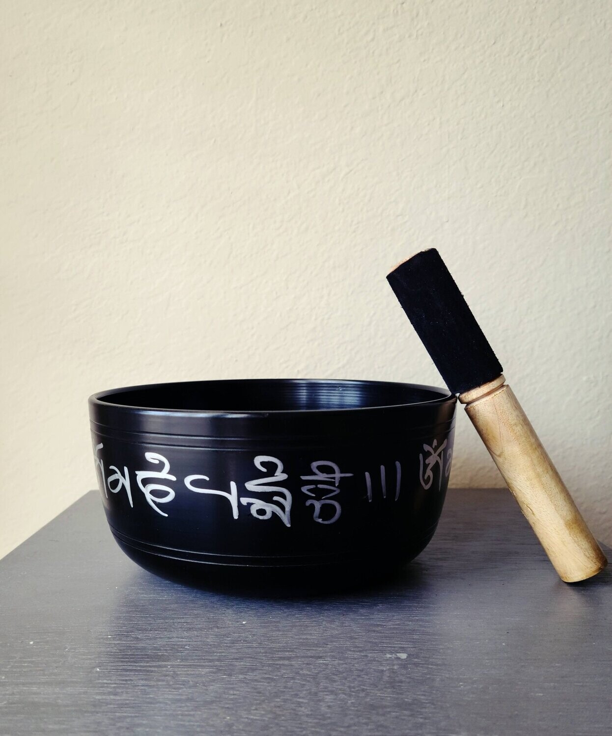 Black Tibetan Singing Bowl