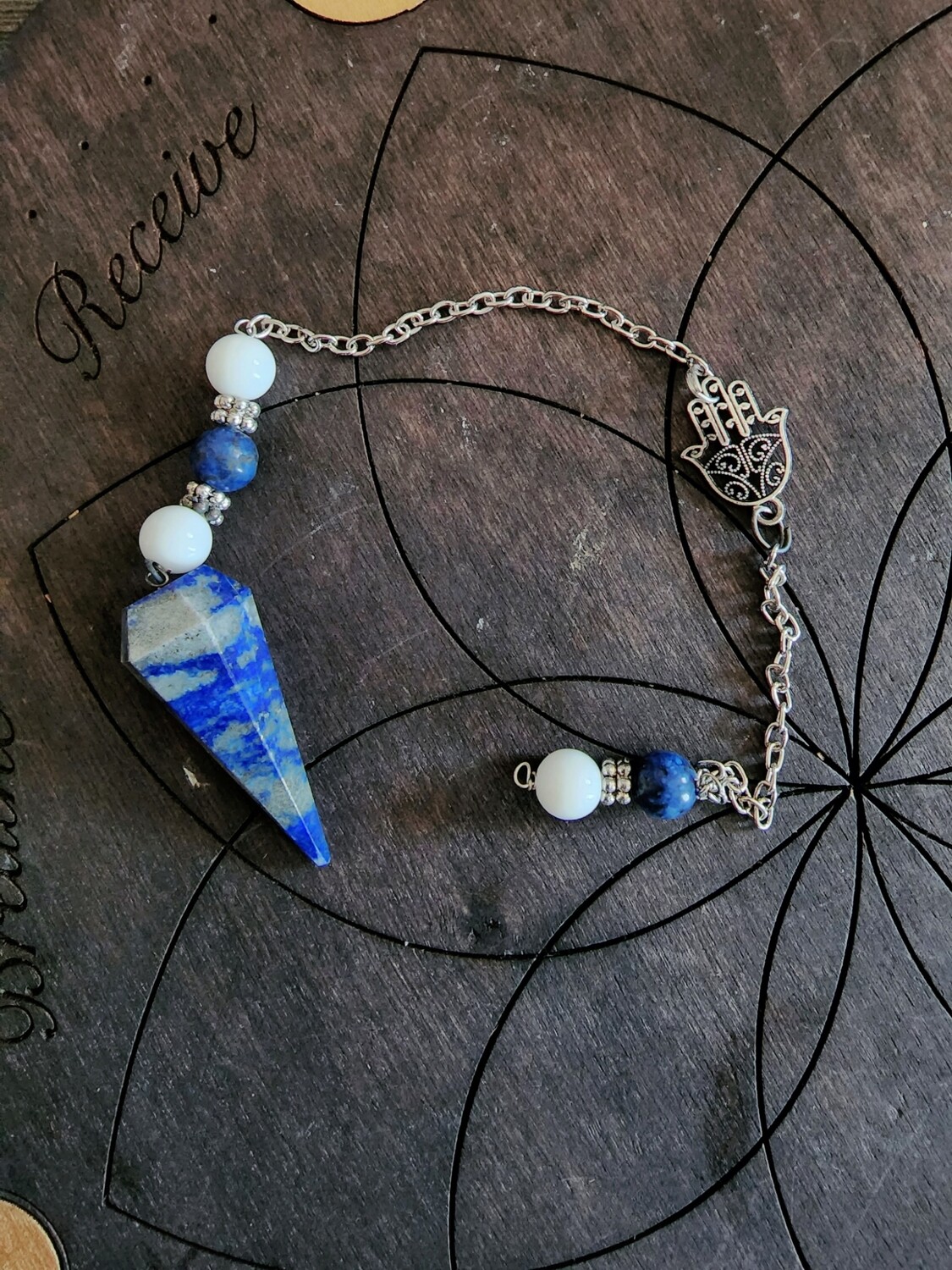 Lapis Lazuli Pendulum