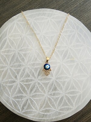 Gold Evil Eye Necklace Gold Evil Eye Necklace