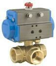 3 Way Ball Valve Actuated