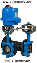 3 Way Butterfly Valve