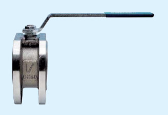 150# Wafer Ball Valve, Full Port with Lever Handle