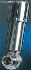 Sanitary Triclamp Butterfly Valve with Stainless Steel Canister Actuator