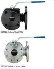 3 Way Wafer Ball Valve with Lever Handle