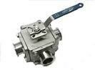 3 Way Triclamp Stainless Steel Sanitary Ball Valve