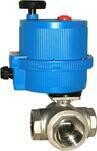 Full Port Stainless Steel 3way Ball Valve with Electric Actuator