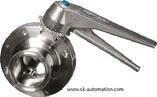 Sanitary Triclamp Butterfly Valve