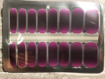 606- Black Plum Ombre