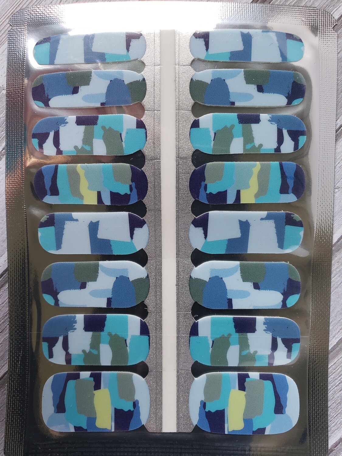 542- Abstract Blue