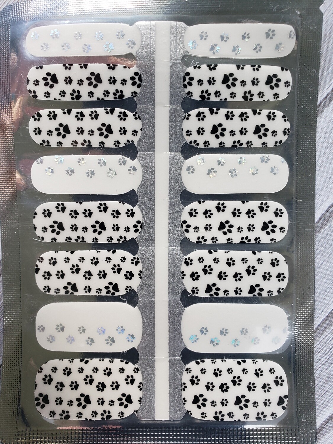 498- Puppy Paws, Dog Print- Overlay