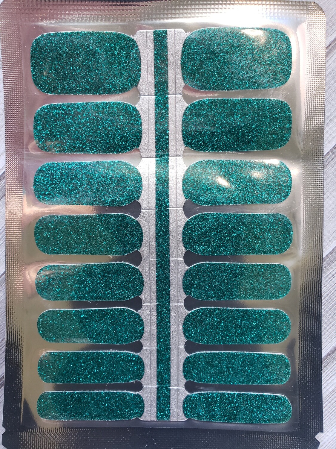 106- Dark Teal Glitter