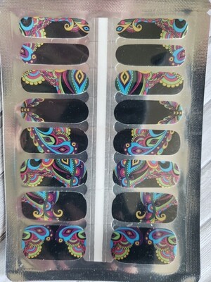 109- Festive Butterfly paisley