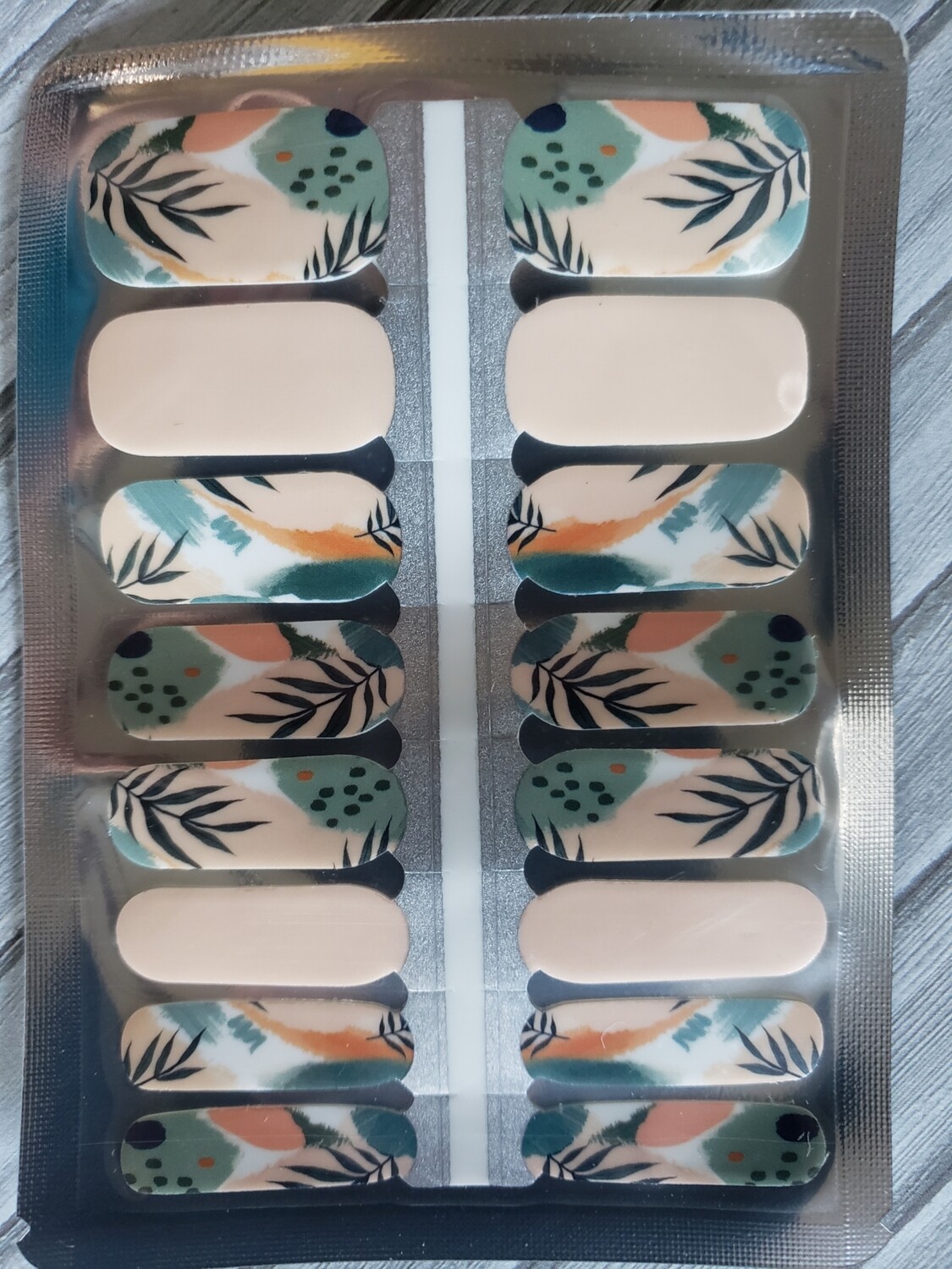 112- Blush Green Ferns