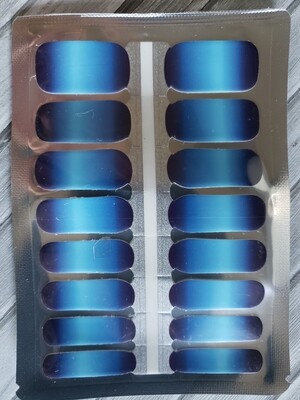 Dark to Light Blue Ombre