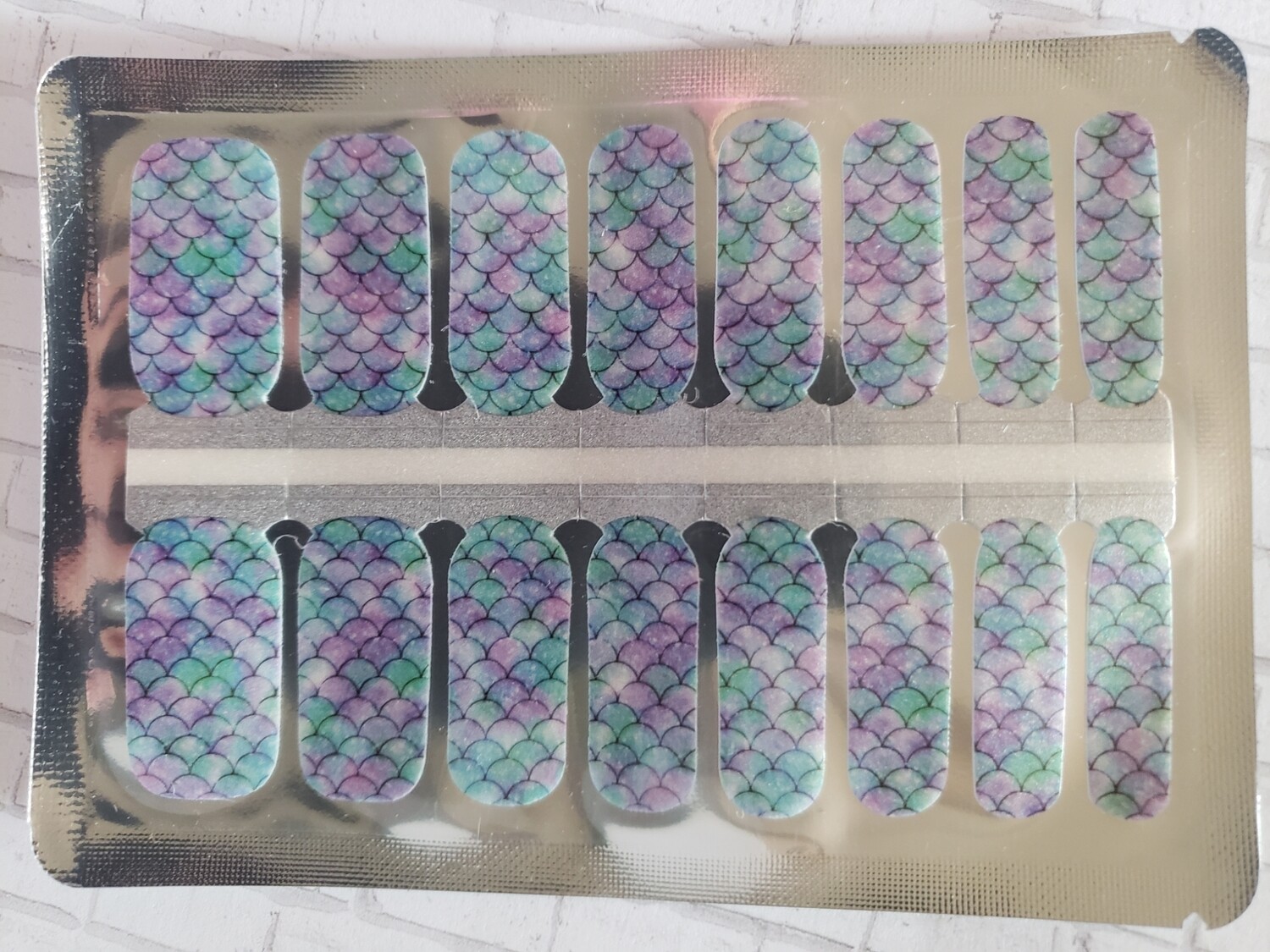 180- Purple, Teal mixed Mermaid