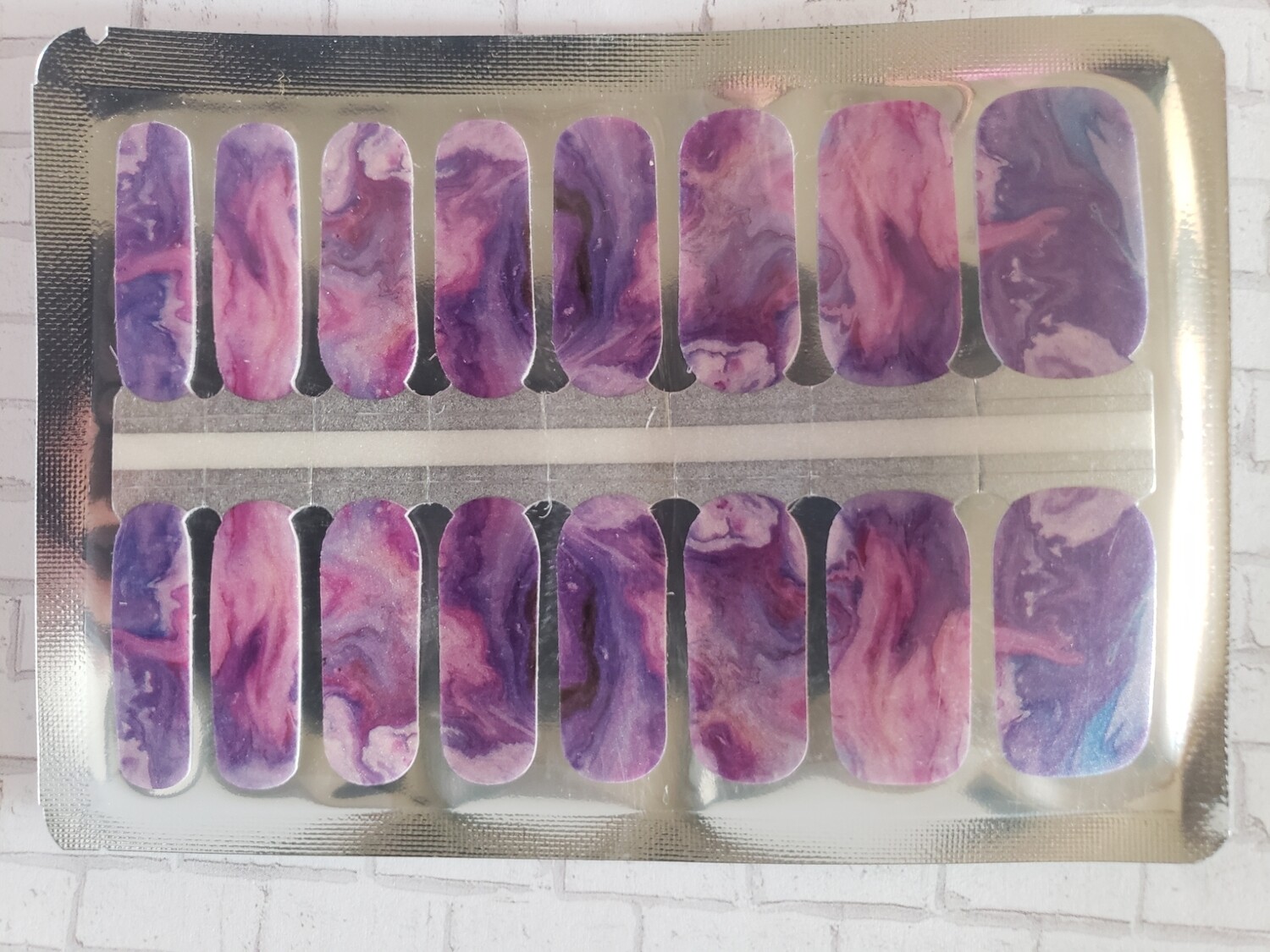 510- Purple &amp; Pink Marble
